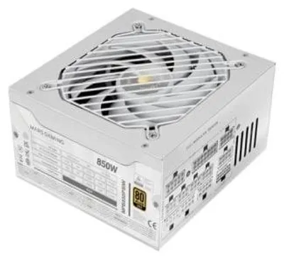 Produktbild von Mars Gaming MPB850PSIW, 850 W, 200 - 240 V, 47 - 63 Hz, 8 A, Aktiv, 120 W