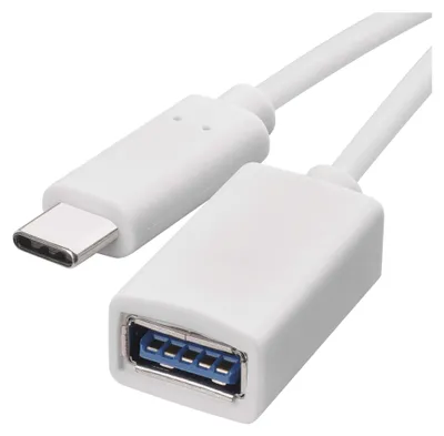 USB Kabel 3.0 A Buchse-C Stecker OTG 15 cm