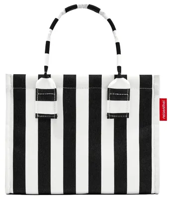 Produktbild von Reisenthel daily shopper XS, Schwarz, Weiß, Polyester, Stoffbeutel, Muster, 4 l, 210 mm