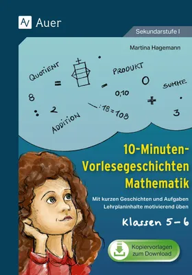 Produktbild von 10-Minuten-Vorlesegeschichten Mathematik 5-6