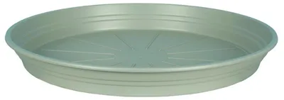 Image de Soucoupe Ronde D40cm - H5,4cm - Vert argile - Fabrication Française