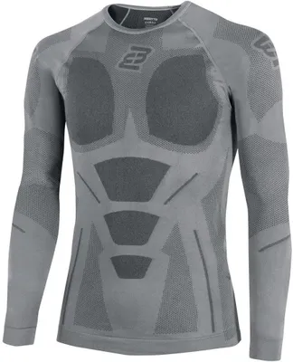 Zdjęcie produktu dla Funkcjonalna koszulka z długim rękawem Bogotto Ripped-L, szary, 2XL/3XL