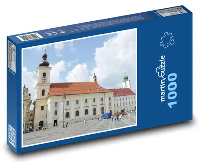 Obrázok produktu pre Puzzle 1000 Historické námestie Sibiu - martinpuzzle