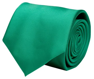 Produktbild von Fabio Farini - 1 Stück einfarbige Herren Schlips - Unicolor Krawatte in 6cm oder 8cm Breite Schmal (6cm), Grün perfekt als Geschenk