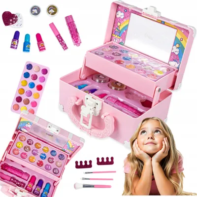 Produktbild von Kosmetikbox Nagel Make-up Set für Mädchen Einhorn