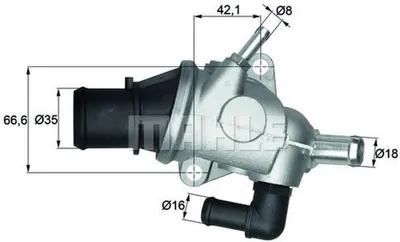 Produktbild von MAHLE Thermostat Kühlmittel 88°C für FIAT PUNTO (188) für ALFA ROMEO 147 (937)