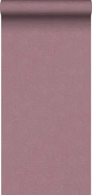 Immagine prodotto di Carta da parati Sanders & Sanders effetto lino bordeaux - 640425 - 53 cm x 10 m
