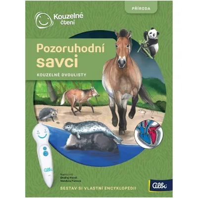 Obrázek produktu pro Albi Kouzelné čtení - Dvoulist Savci