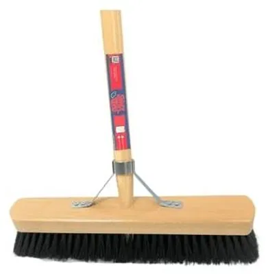 Image de Brosse en crin de cheval pour intérieur, avec manche