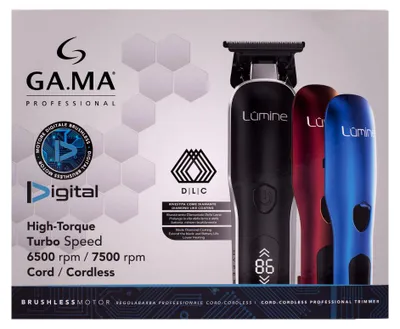 Produktbild von Ga.ma Professional Lumine Hyper Trimmer - Barttrimmer, KI-generiertes Bild