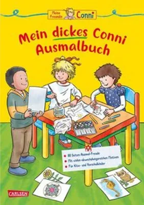 Produktbild von Conni Gelbe Reihe (Beschäftigungsbuch): Mein dickes Conni-Ausmalbuch