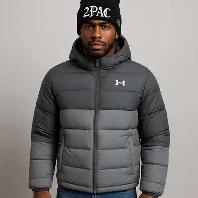 Produktbild von Under Armour Puff Jacke Grau L Herren Grau L