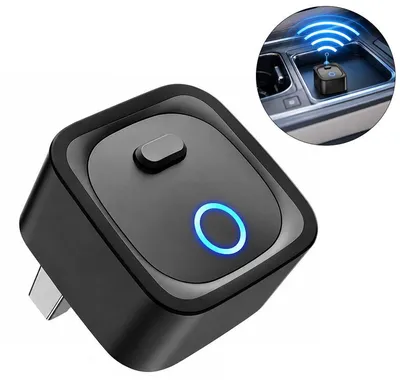 Produktbild von Wireless CarPlay Adapter, 2‑in‑1 Auto Dongle für Apple CarPlay & Android Auto, Mini USB Adapter mit Bluetooth5.4, WiFi6, Plug & Play für Autos