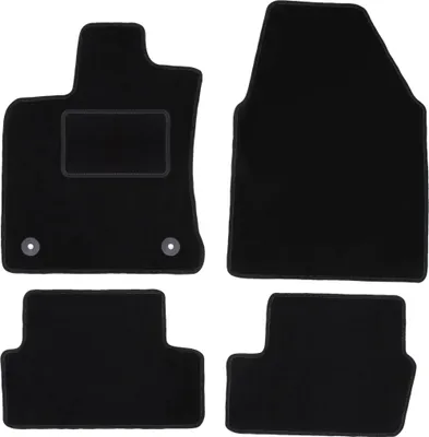 Obrázok produktu pre Autokoberce velúrové pre: Nissan Qashqai J10 I (2006-2013)  čierne na mieru