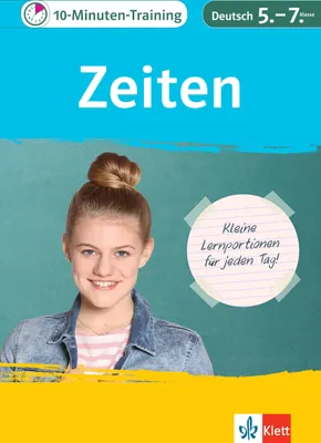 Produktbild von 10-Minuten-Training Deutsch Grammatik Zeiten 5. - 7. Klasse