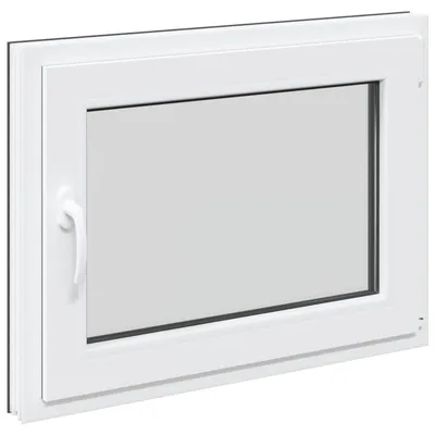 Immagine prodotto di vidaXL Finestra da cantina RISOR 60 x 100 cm in PVC e vetro, antracite