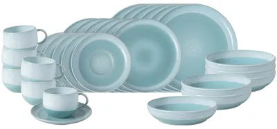 Produktbild von like. by Villeroy & Boch Perlemor Aqua Kombiservice 30-teilig