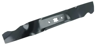 Produktbild von vhbw Ersatz-Messer kompatibel mit Budget Pra BBM 46 OHV 11C-J1MD619 (2008), BBM 46-OHV 11C-J1MD619 (2007) Rasenmäher - Ersatzklinge Schwarz, Metall