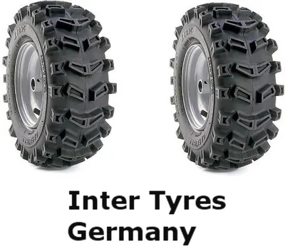 Produktbild von 2x 16x6.5-8 Reifen P533 16x6.50-8 für Aufsitzmäher Schneeräumer Rasentraktor