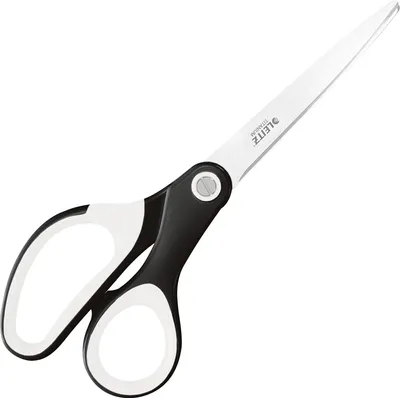 Zdjęcie produktu dla LEITZ 5319-20-95 Nożyczki LEITZ WOW Titanium, długość: 205 mm (8"), czarno-metaliczne