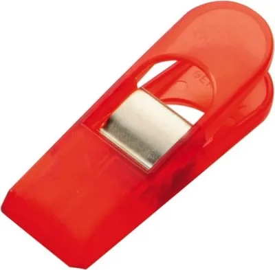Produktbild von Briefklemmer Maxi Peg 26x80mm VE=2 Stück kristallrot