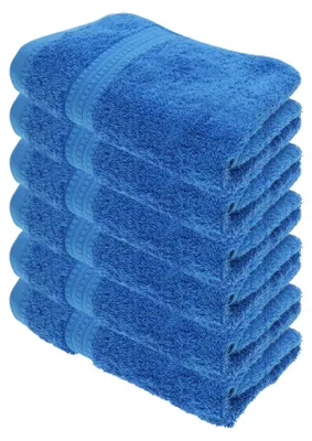 Produktbild von Julie Julsen BIO Handtuch-Set 6 Stk. 50x100 Royalblau