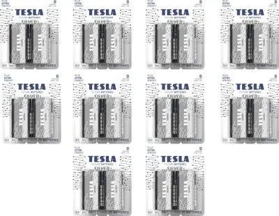 Productafbeelding van Tesla 8594183392370, Oplaadbare batterij, Type D, LR20, Alkaline, 1,5 V, 2 stuks
