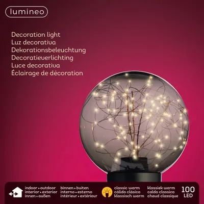 Produktbild von Kugel 25cm Rauch