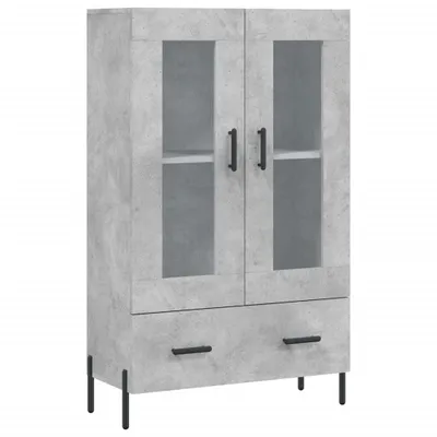 Produktbild von Highboard Betongrau 69,5x31x115 cm Holzwerkstoff