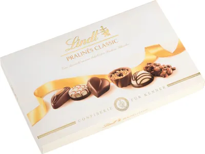 Produktbild von Lindt für Kenner Classic eine Mischung aus verschiedenen Pralinen 200g