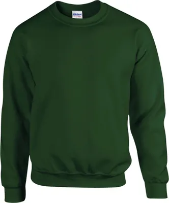 Immagine prodotto di Felpa girocollo Gildan per bambini (2 pezzi/confezione) BC4369 (XL) (verde bosco)
