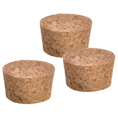 Produktbild von ORION Korken Flaschenverschluss 3 Stück 4,3x3,7x2,4 cm