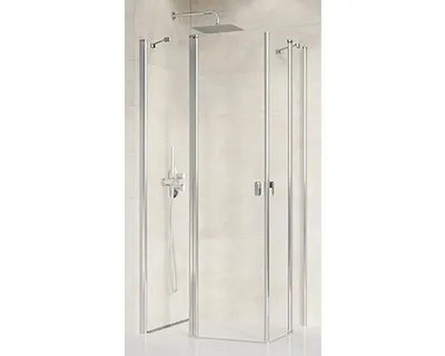Immagine prodotto di Un lato della cabina doccia Ravak Chrome CRV2-90 alu+trasparente 1QV70C00Z1