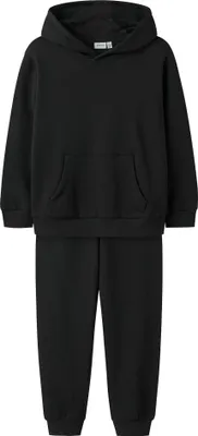 Produktbild von Name It Vian Kinder-Sweat-Set 2-teilig mit Hoodie (hoher Kragen) und Jogginghose