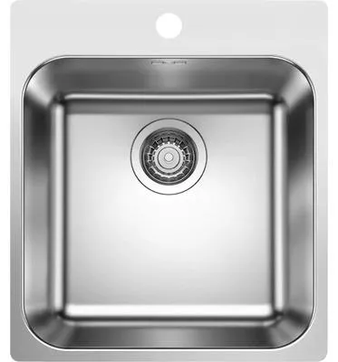 Immagine prodotto di Blanco Supra 400 - Lavello, 440x500 mm, acciaio inossidabile spazzolato 526352