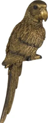 Produktbild von Deko Papagei Kantenhocker Kakadu Ara Sittich Wellensittich Vogel Figur Skulptur