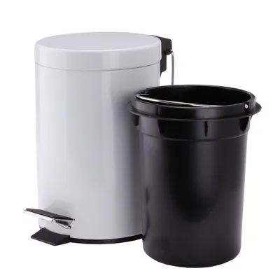 Produktbild von MSV Treteimer 5 Liter Weiß