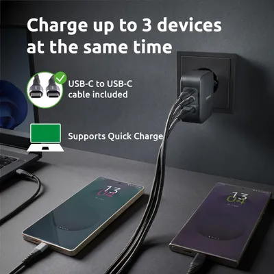 Image de Adaptateur secteur USB-C GAN +C520C/7810010 INTENSO