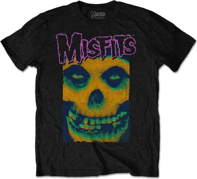 Produktbild von Misfits - Warhol Fiend Uni Kleines T-Shirt - Schwarz