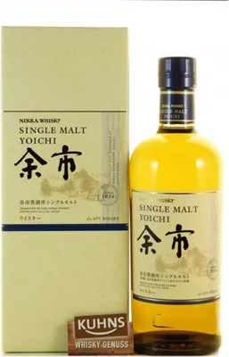 Produktbild von Nikka Yoichi Single Malt Whisky 45% Vol. 0,7 l + GB