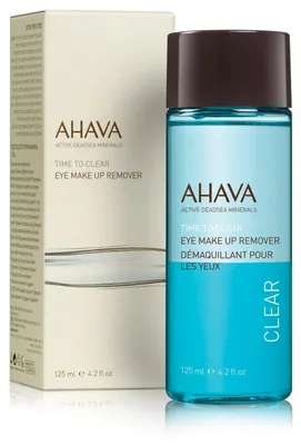 Produktbild von AHAVA 81315165, Makeup Reinigungslotion, Frauen, Empflindliche Haut, Nährend, Beruhigend, 125 ml, Flasche