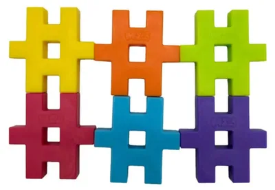 Image de Meli Maxi 50 blocs de construction en plastique