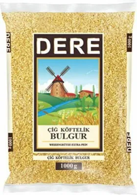 Produktbild von Dere Weizengrütze extra fein (Cig Köftelik Bulgur) 1 Kg.
