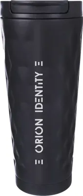 Produktbild von Orion Thermobecher Thermoskanne Edelstahl 500 ml Auslaufsicher Schwarz