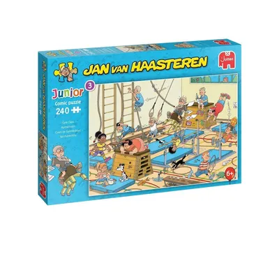 Zdjęcie produktu dla Jan van Haasteren - Puzzle jvh junior monkey cages 240 elementów