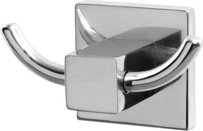 Immagine prodotto di Appendiabiti doppio 8,5 x 5 cm cromo