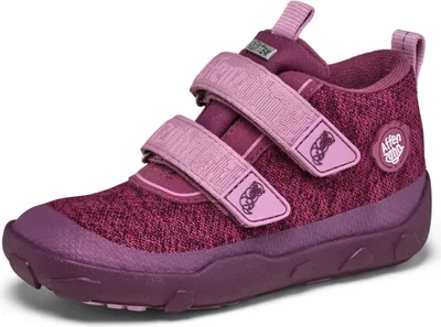 Produktbild von Affenzahn Knit Happy Otter lila Klettschuh Violett : 30