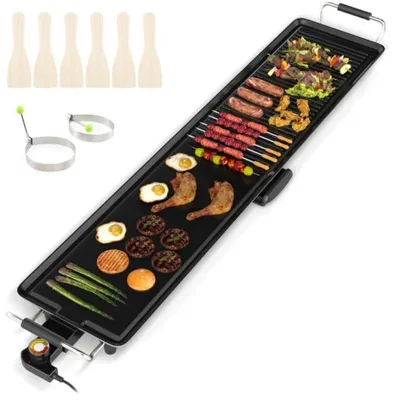 Obrázek produktu pro Elektrický gril s nepřilnavým povrchem ES10478DE, 1800 W, černý
