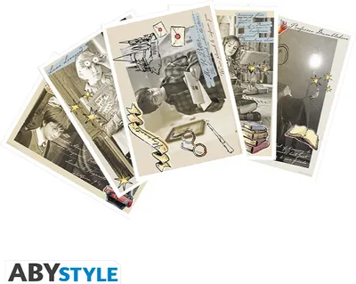 Produktbild von HARRY POTTER - Postcards - Set 2 (14,8x10,5)