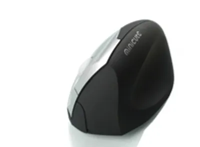 Produktbild von Minicute M0020202 - Linkshändig - Laser - RF Wireless - 3200 DPI - Schwarz - Grau